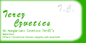 terez czvetics business card